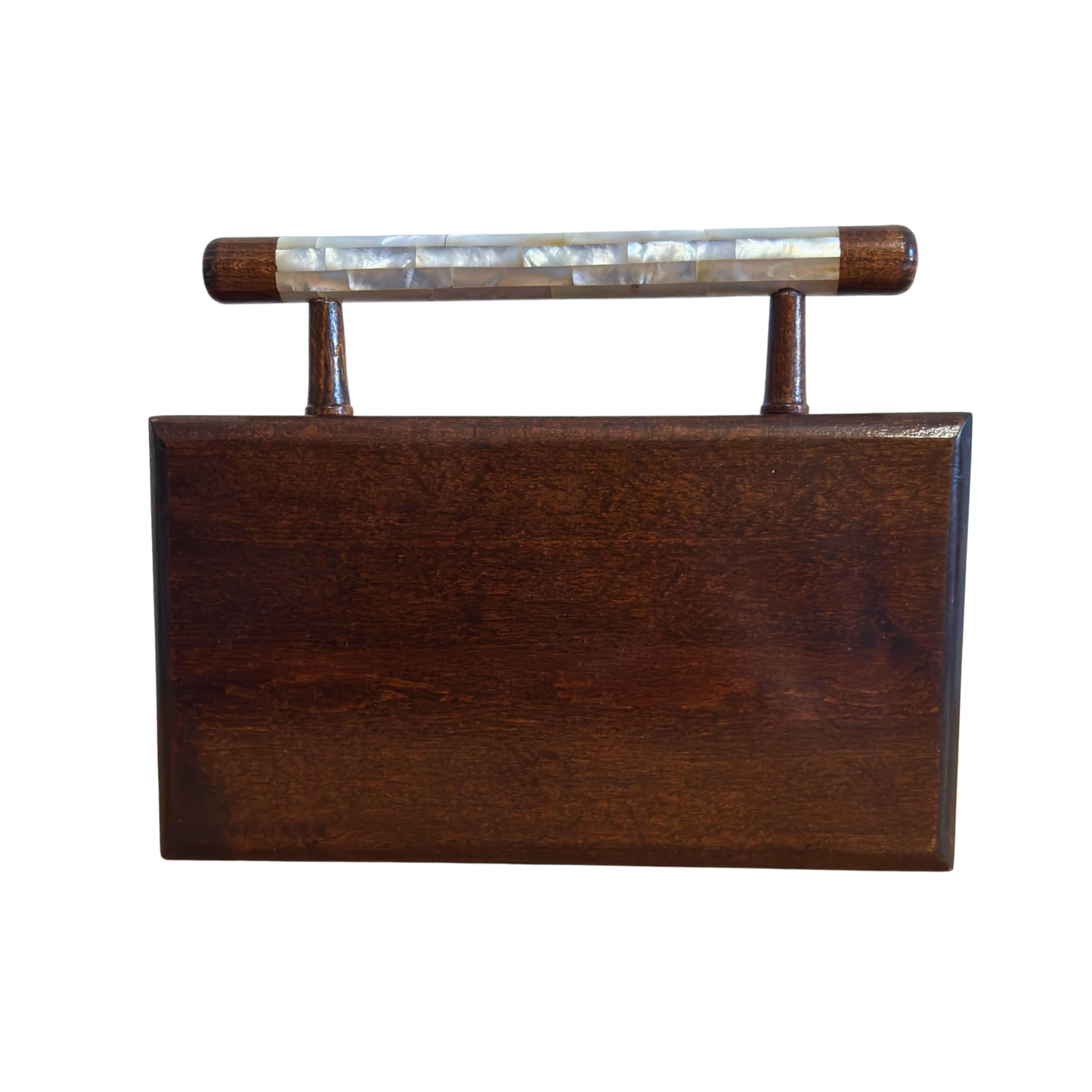 Yasmine – Bolso Damasquino de Lujo con Nácar y Forro de Brocado