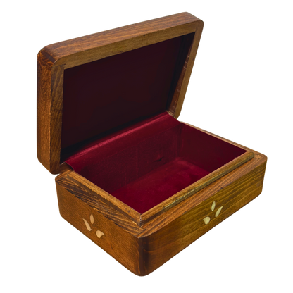 Scatola Damaschina Artigianale di Lusso – Madreperla & Velluto