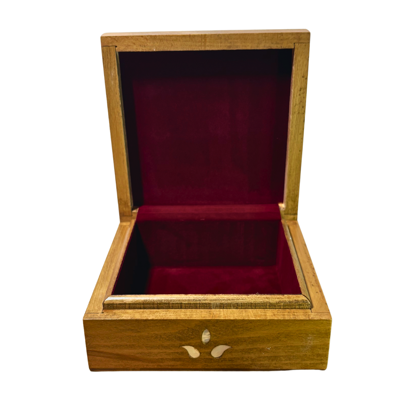 Scatola Damaschina di Lusso Artigianale – Madreperla & Velluto