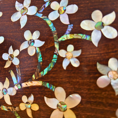 Yasmine – Bolso Damasquino de Lujo con Nácar y Forro de Brocado