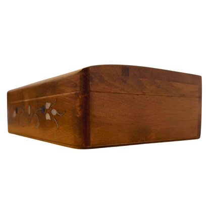 Damasceńska Szkatułka Luksusowa – Masa Perłowa & Aksamit