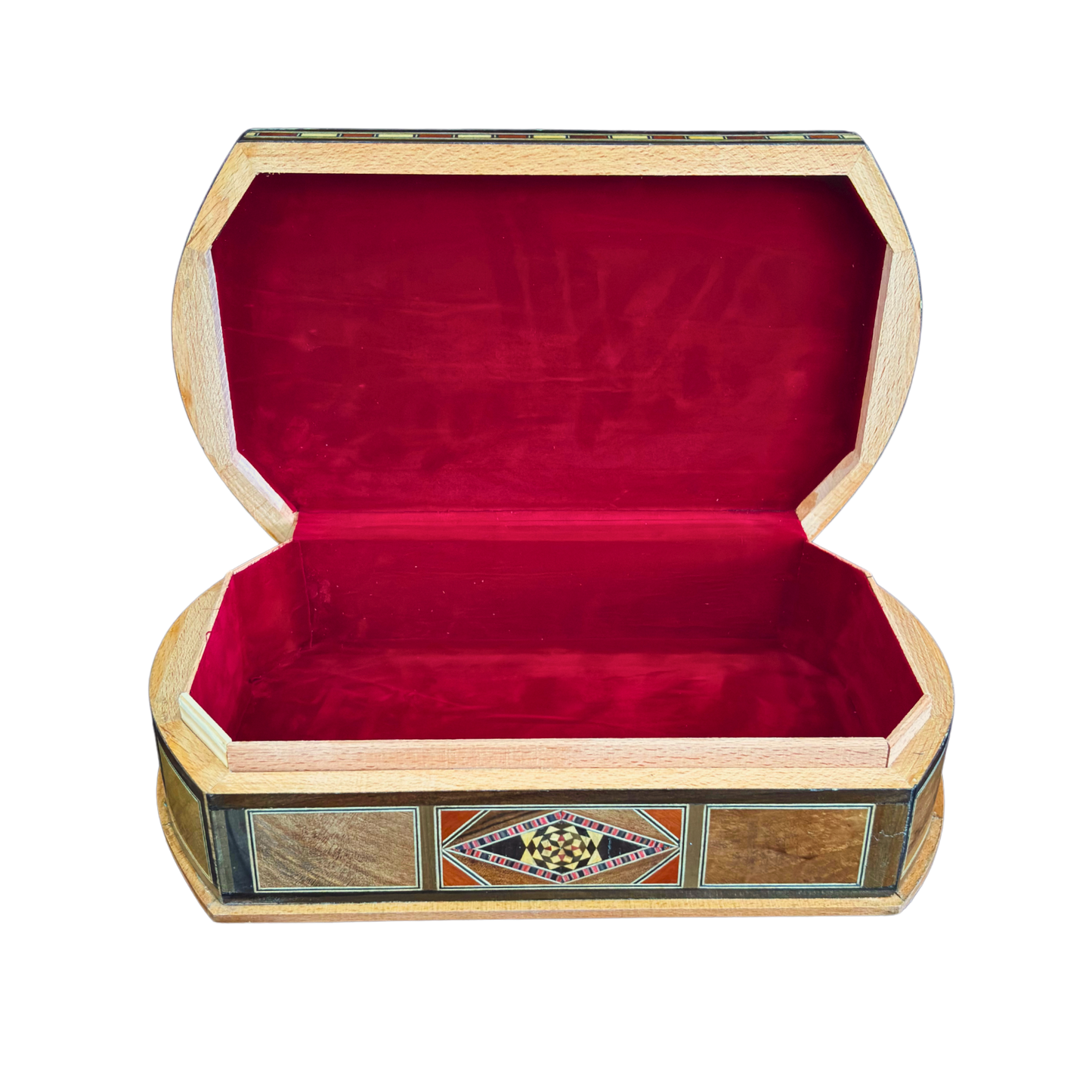 Élégante Boîte en Mosaïque Artisanale de Damas – Art & Velours
