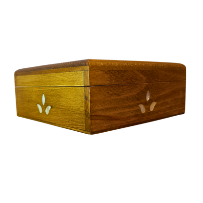 Scatola Damaschina di Lusso Artigianale – Madreperla & Velluto