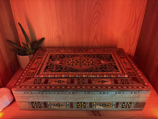 Caja de Mosaico Rectangular Grande